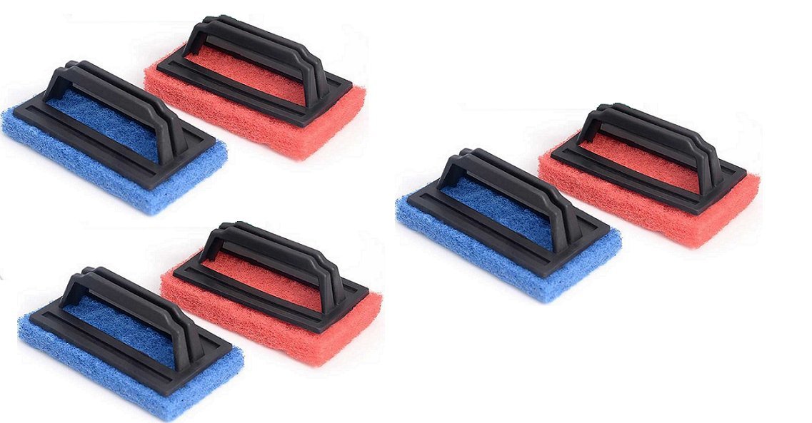 Bajrang® Tile Cleaning Multipurpose Scrubber Brush with Handle (Set of 6) (B072J43WQ7) Amazon Price History, Amazon Price Tracker