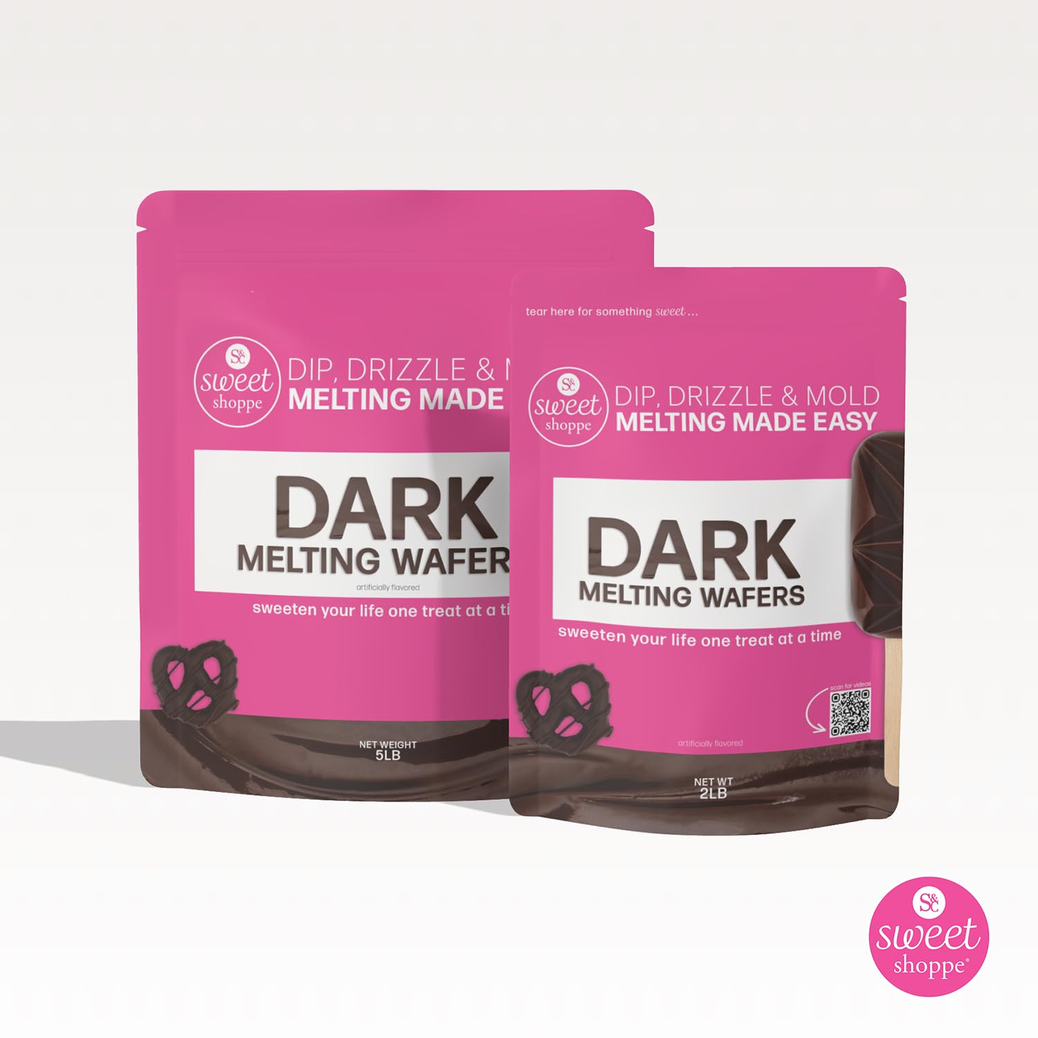Sweet Shoppe Dark Melting Wafers, 5 pounds
