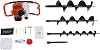 Cherry Pitter Tool, Heavy-Duty Seed Core Remover With Space-Saving Lock Design, Pit Remover for Cherries (Black)