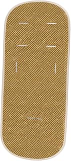 CIYODO Carrinho De Verão Tapete De Carrinho De Jantar Almofada De Cadeira Assentos De Carro Universal Almofada De Resfriamento Rattan Tapete Legal Para Carrinho De Carrinho Tapete De