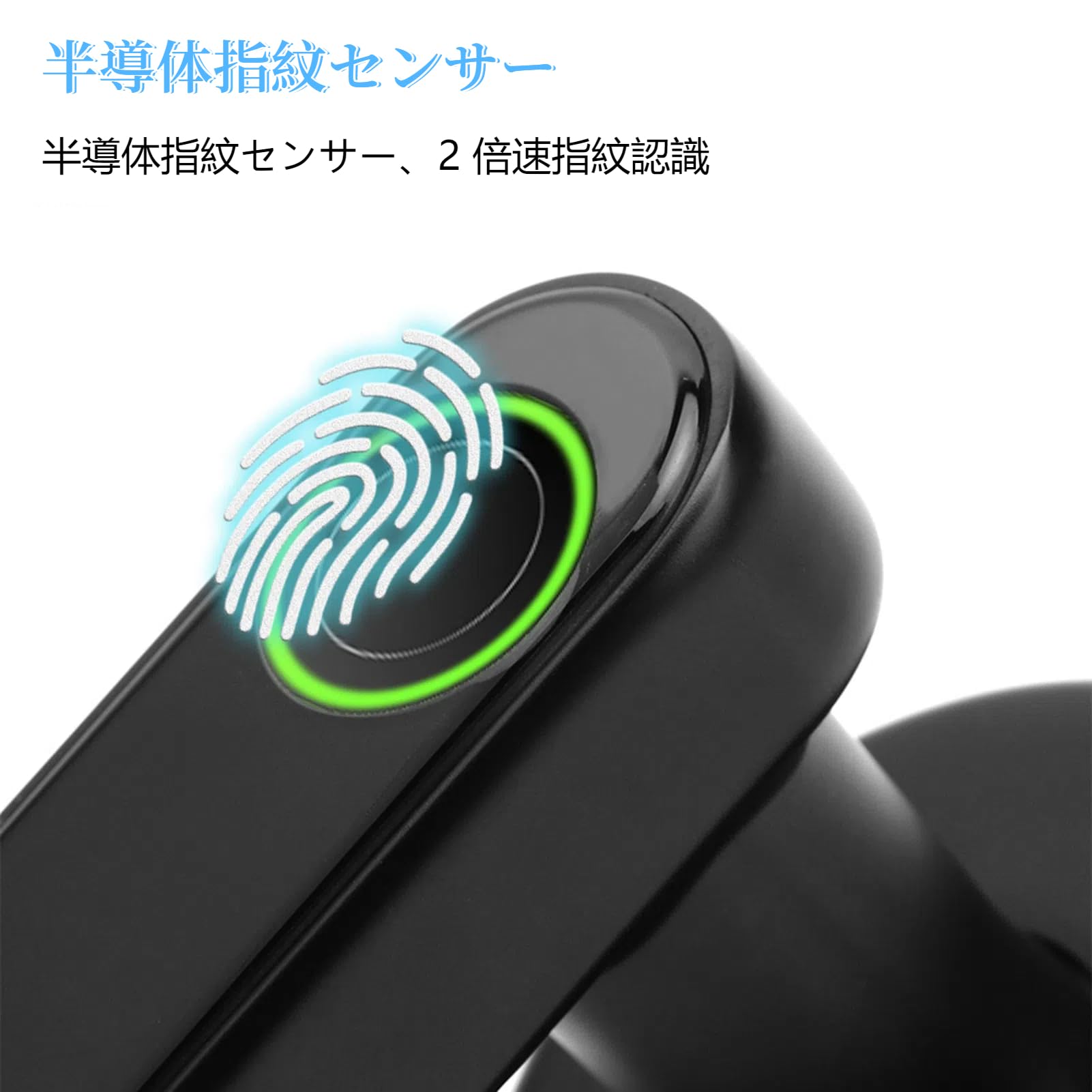 Amazon.co.jp: 指紋ドアロック ドアロック 指紋電子錠 防犯指紋認証 