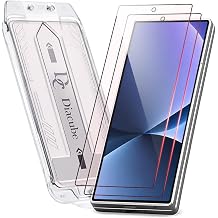 2-Pack Red Light Converter Screen Protector for Samsung Galaxy Z Fold 8 Ultra [Not Cover Screen Case Friendly] Quantum Dot Technology Converts Blue Light to Red Light for Better Sleep & Eye Comfort, 9H Tempered Glass with Easy-Install Frame, Scratch Resistant