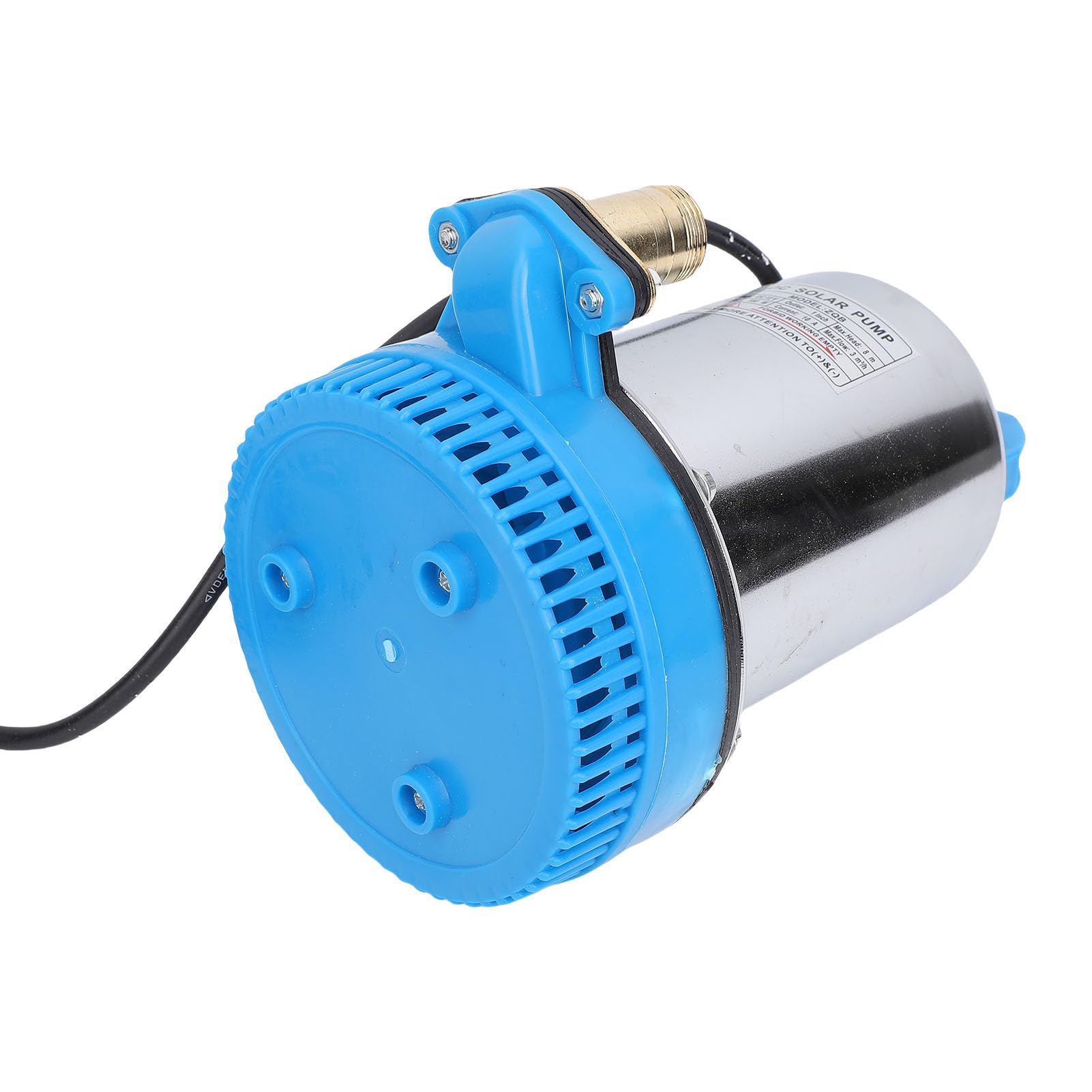 Pompa Ad Acqua Solare Sommergibile Pompa Ad Acqua Solare 180W 3 Metri Cubi/Ora di Flusso in Acciaio Inossidabile con Cavo da 8,2 Piedi per Stagno da Giardino Piscina Acquario