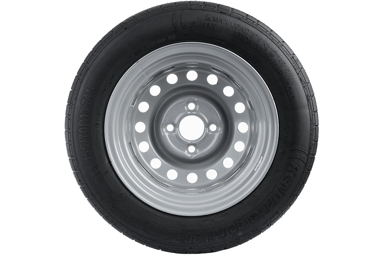 Koło do przyczepki OPONA KENDA 155/70 R13 74N FELGA STARCO 4Jx13"H2 4x115 ET:0