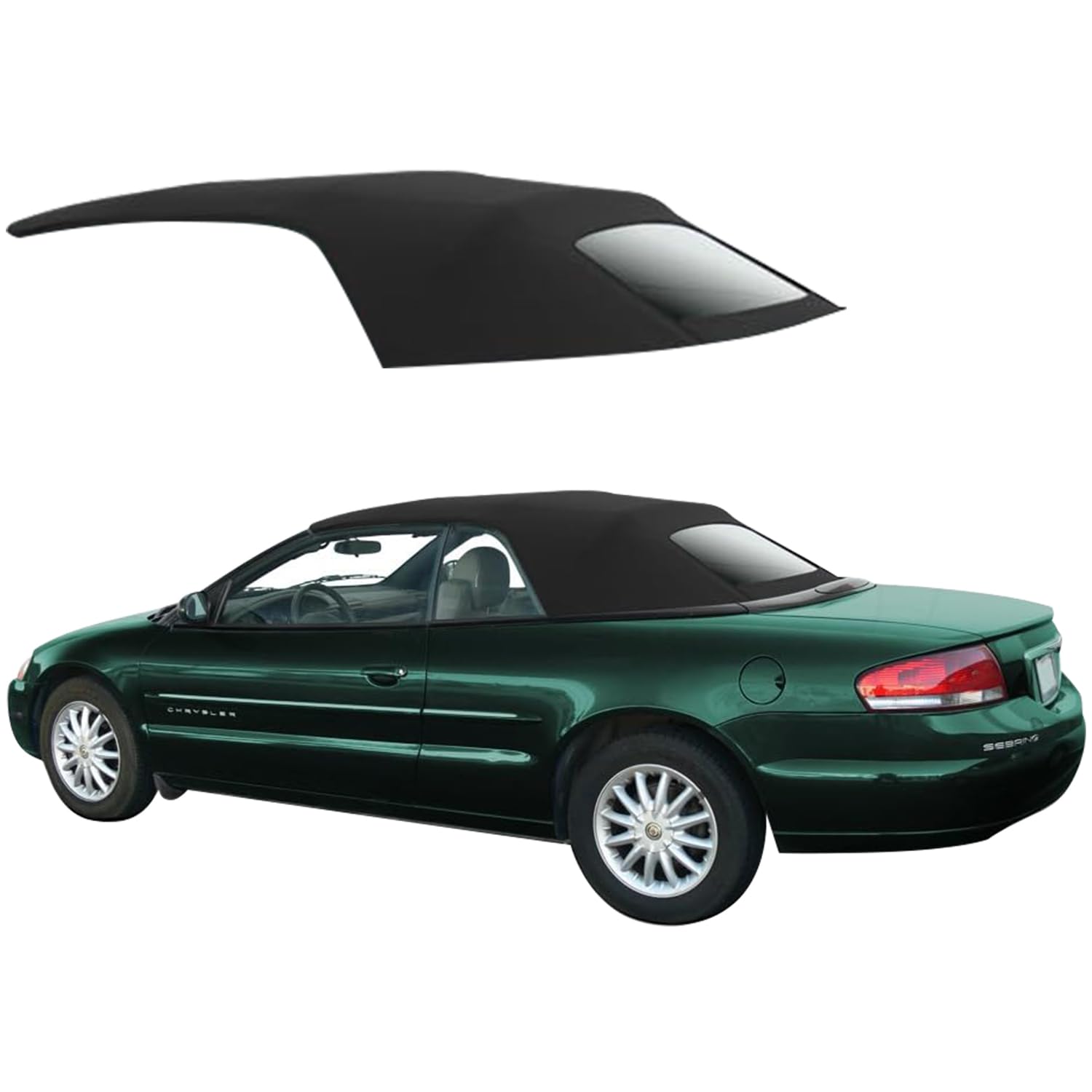 洋書 SEBRING Fits: 2001-2006 Chrysler Sebring, Convertible Top w/Window