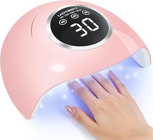 Miniatura 8 de Lámpara de uñas LED UV de 72 W, luz UV para uñas de gel con 18 cuentas, 3 temporizadores de secador de uñas, pantalla LCD, sensor automático