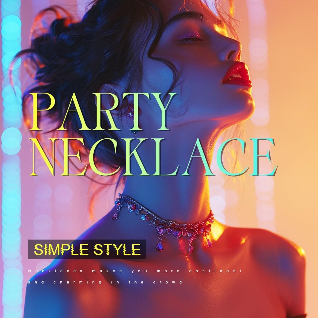 TWINKLEDE Pearl Necklace Choker White Wedding Bridal Pearls Jewelry for Women - Image 5