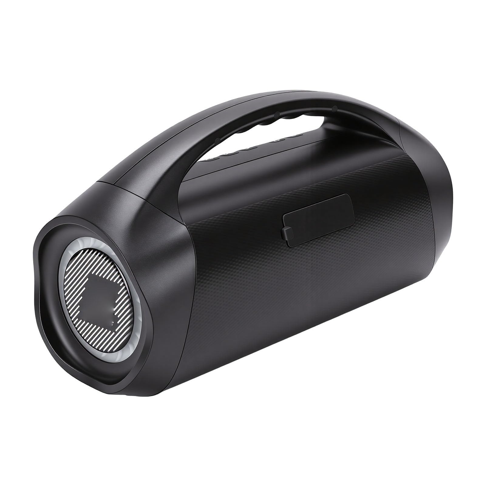 Altoparlante Bluetooth da esterno da 120 W con bassi potenti per EDM, hip hop e musica metal, altoparlante portatile per feste a lungo termine per campeggio spiaggia (1 altoparlante)