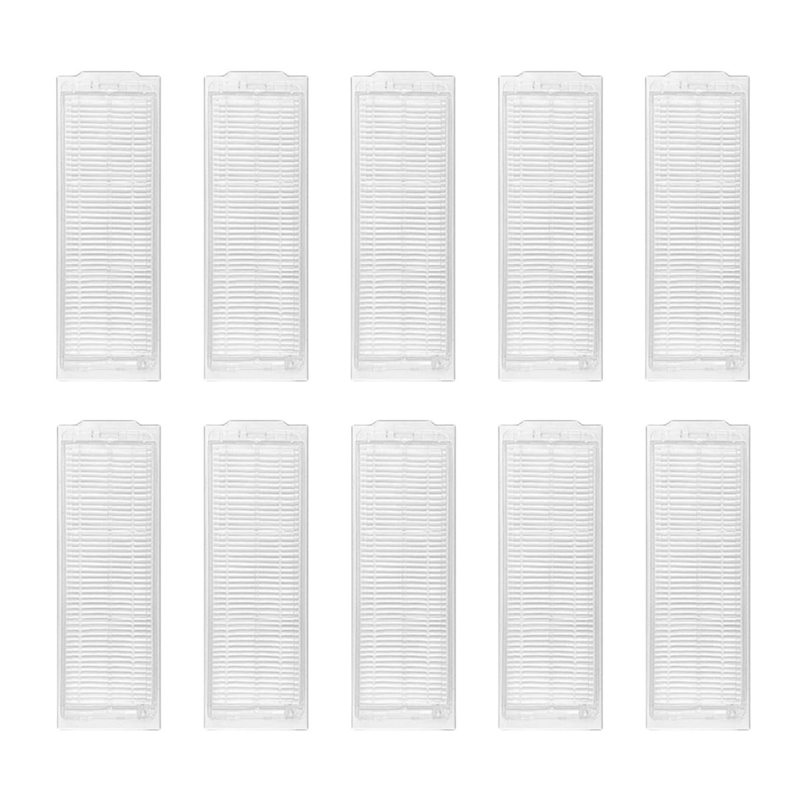 Kompatibilität for Xiaomi Roboterstaubsauger S10 S12 B106GL / Mop 2S XMSTJQR2S Ersatzfilter(Filter-10PCS)