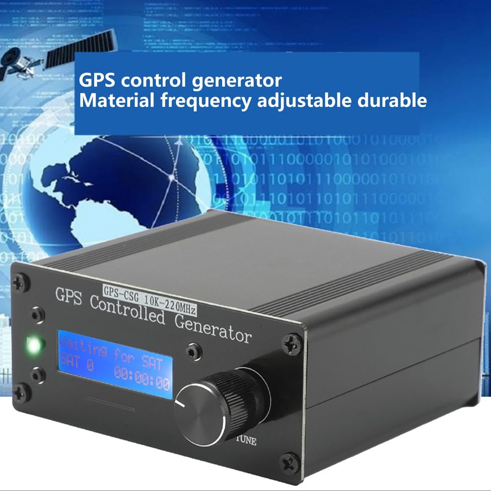 GPS-CSG VFO GPS-Gesteuerter Generator Zweikanalige Einstellbare Frequenz Referenzquelle Vibrationsmotor
