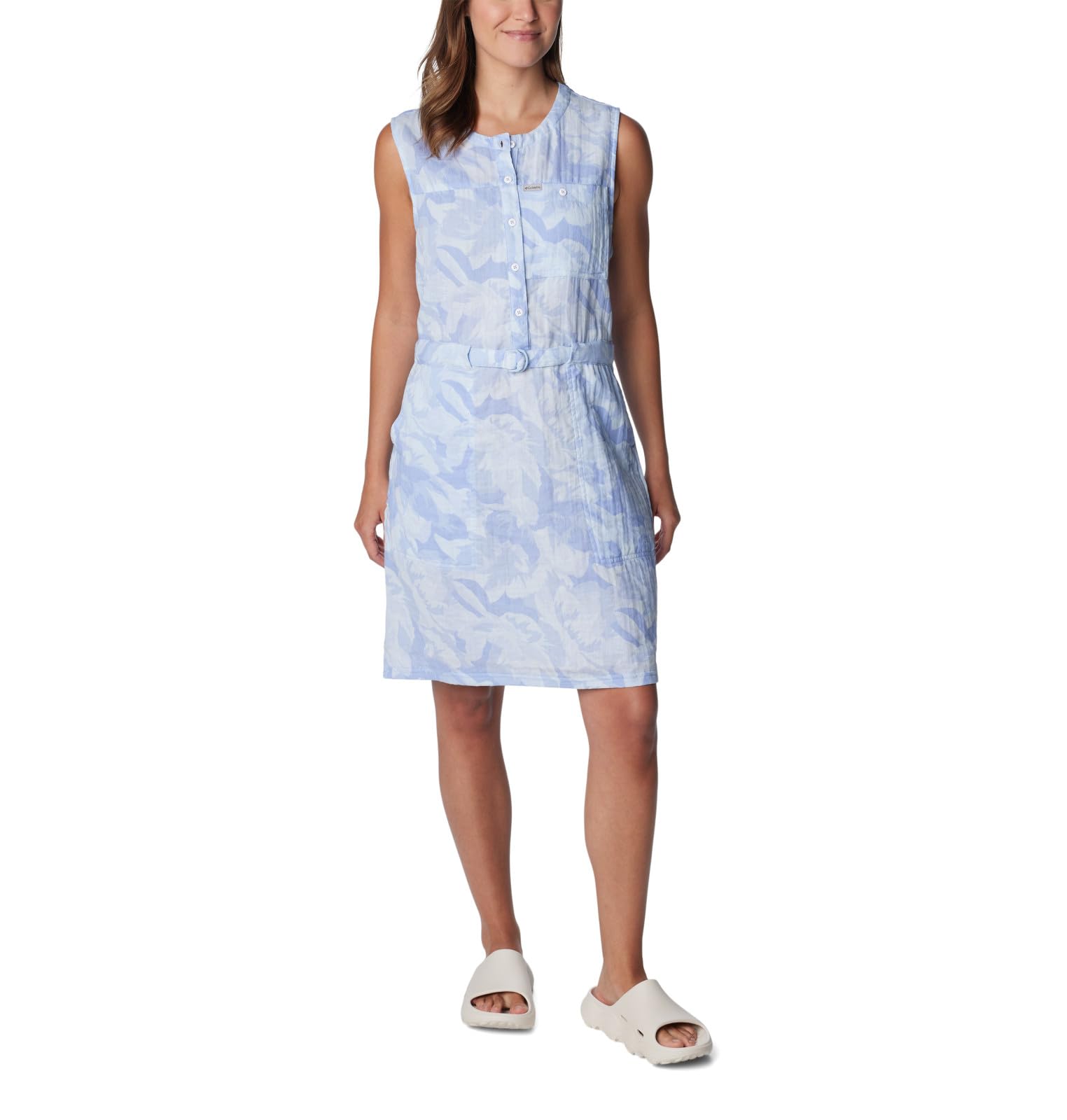 Columbia Women's Holly Hideaway Breezy Dress, Whisper Peonies, L