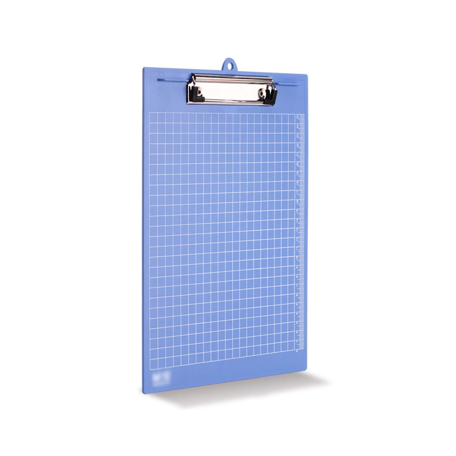 Tavoletta Portablocco Appunti di plastica (Set di 5) Appunti multiblocco (colorato) Forte 12,5 x 8.6 Pollici Contiene 80 Fogli A5 Binder con Foro sospeso Portablocchi (Color : Blue)