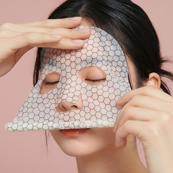 Roll Face Mask Sheet Elec Derma (8pcs) - Korean Hydrating Collagen