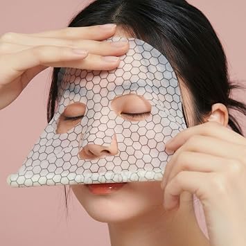 Roll Face Mask Sheet Elec Derma (8pcs) - Korean Hydrating Collagen
