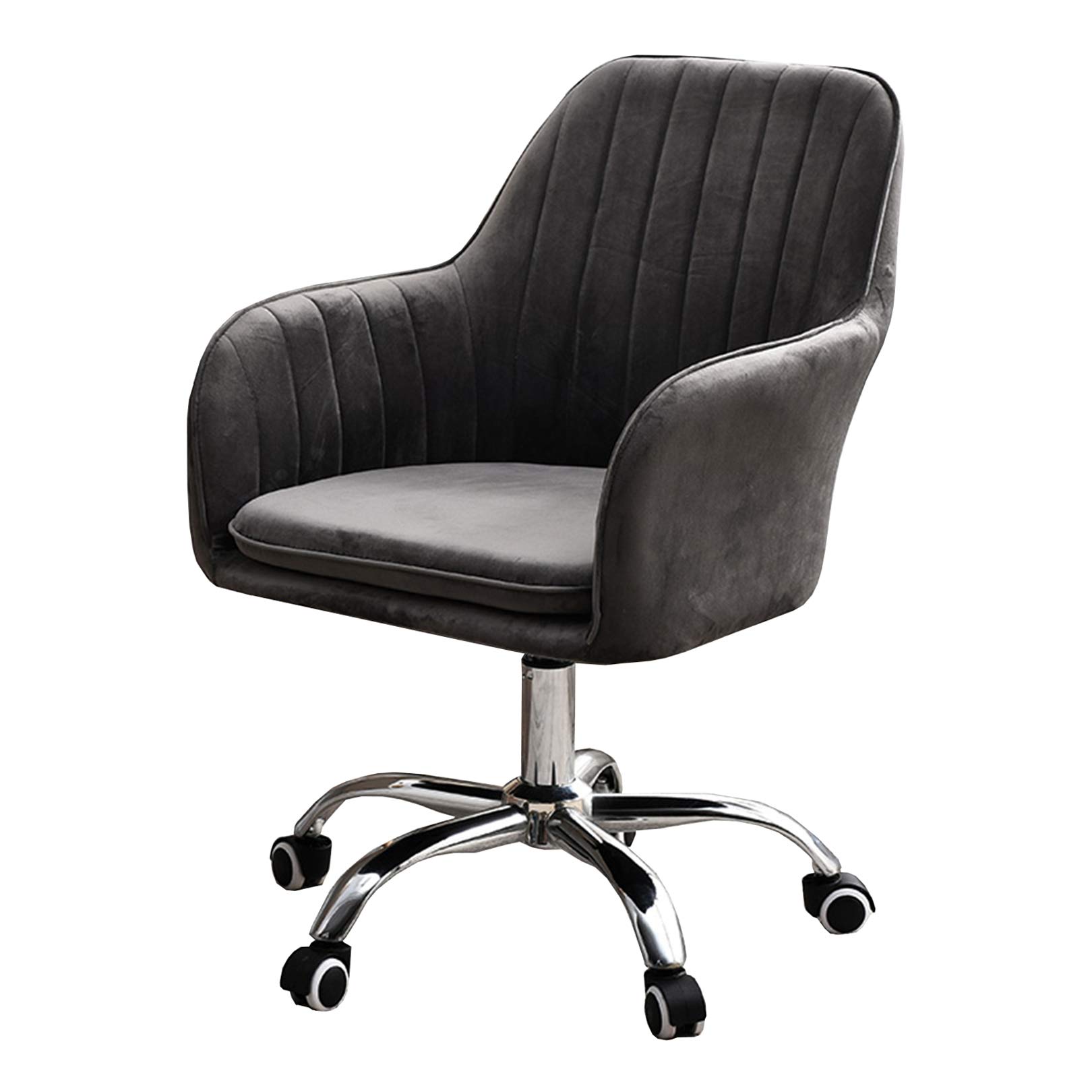 Chaise de bureau ergonomique pivotante, siège de bureau réglable assise rembourrée 150kg