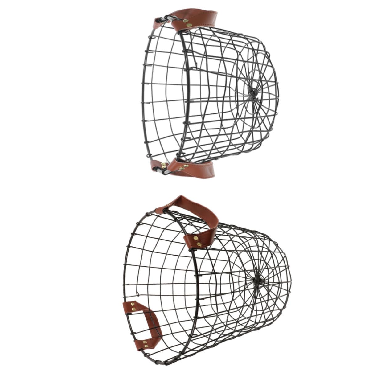 Panier multifonction à grosse capacité avec poignée pliable intégrée