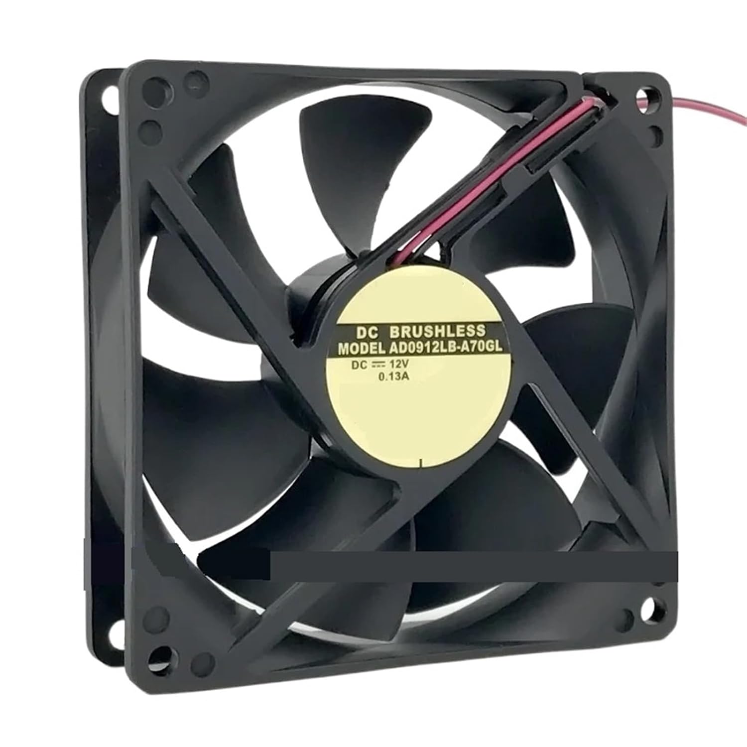AD0912LB-A70GL 12V 0.13A 9025 90 * 90 * 25mm Cooling Fan Radiator