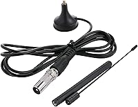 Vista 5 de DVB-T Televisión DTA-180 Antena de TV portátil interior/exterior con soporte 1080P para señales VHF/UHF