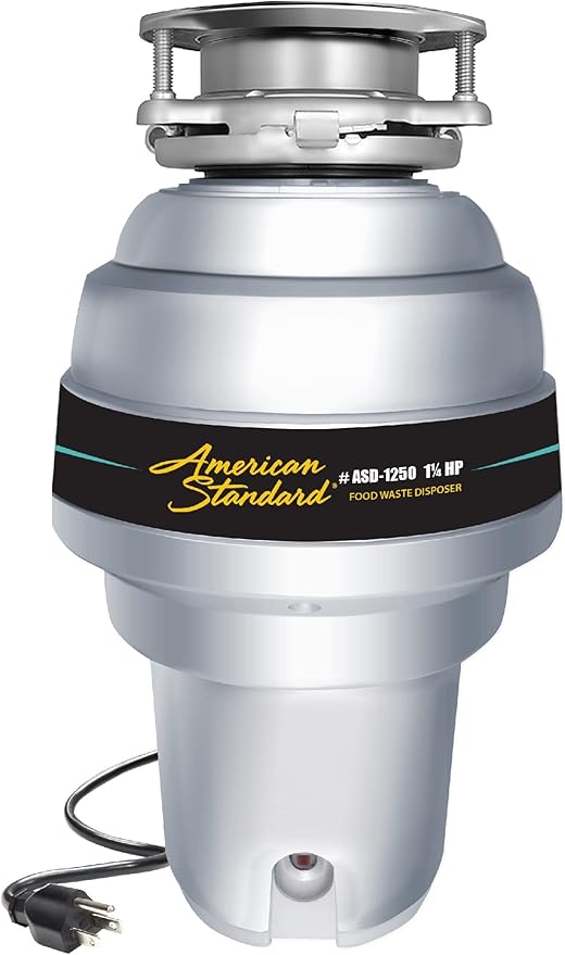 American Standard 10USASD1250 Premium Garbage Disposal with 3Bolt