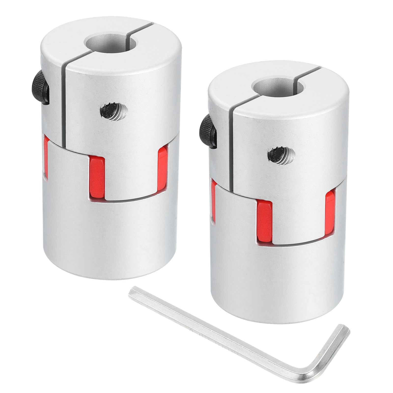 Conector flexible de aluminio de 14 mm para corregir desalineación de ejes 6
