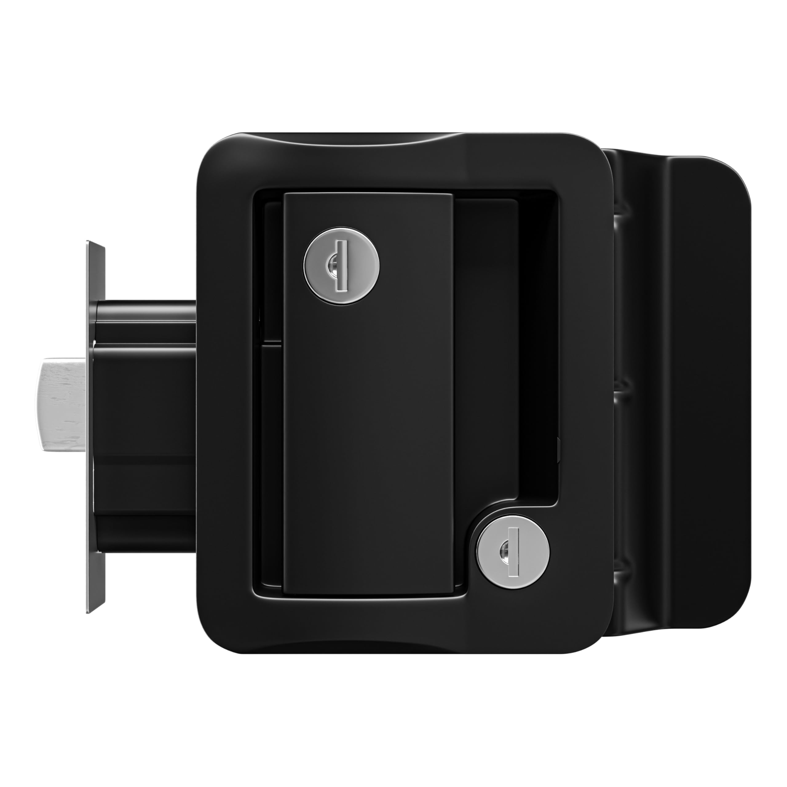 Cerradura Con Empuje Sin Llave 7mm Para Puerta De Armario Y Muebles 14-16mm RV Autocaravanas Caravanas Barcos Yates (Chrome|Push Latch|P07-CH