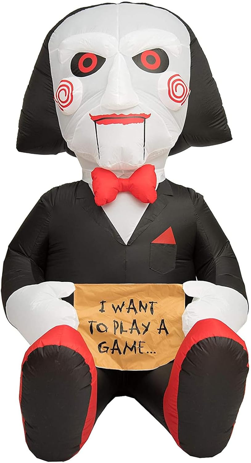 Amazon.com: Morbid Enterprises Inflatable Saw Jigsaw Puppet Yard ...