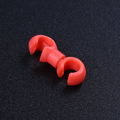 Demiawaking 10pcs Bici Clip di Style S per Marcia