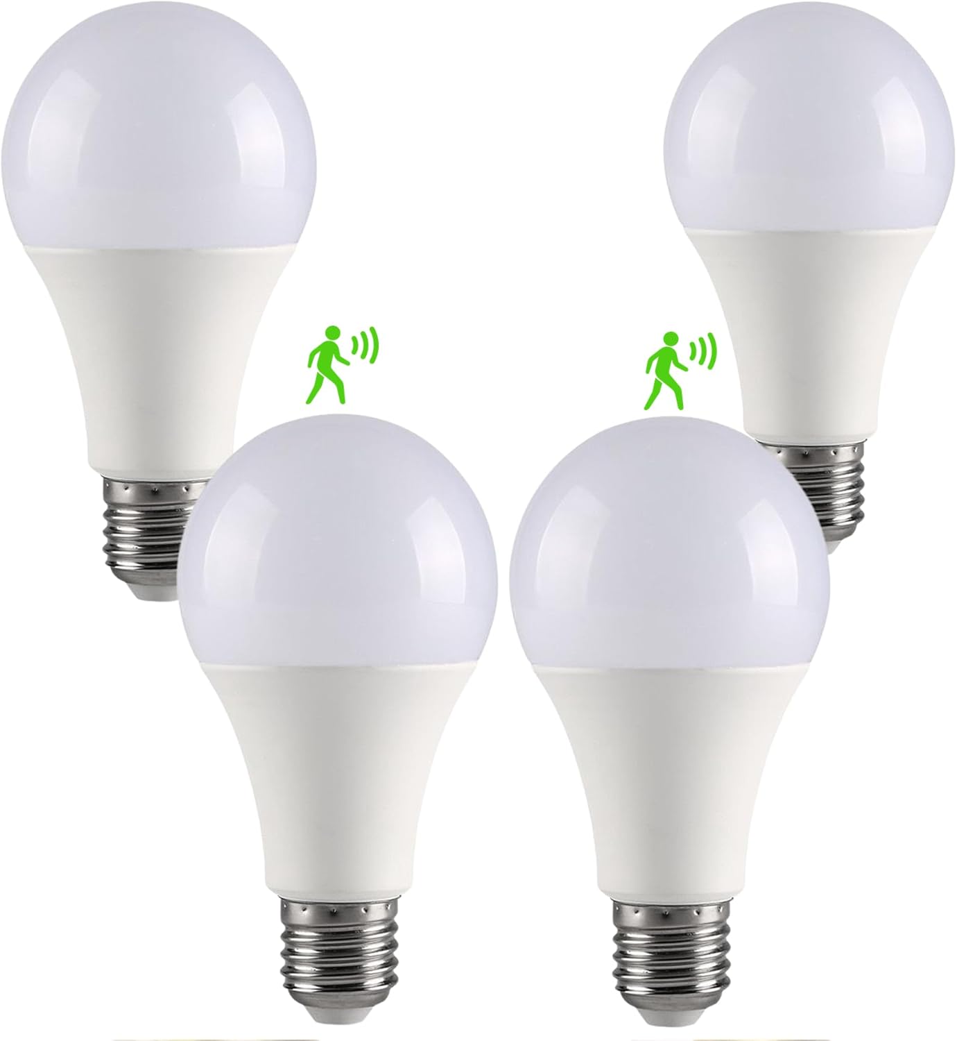 GEPLAD 6-Pack A15 Dimmable LED Light Bulbs, 5000K Daylight White, 800 Lumens, E26 Base, G45 Shape - Perfect for Refrigerator, Pendant Lights & Home Appliances, Energy Saving(60W Equivalent)