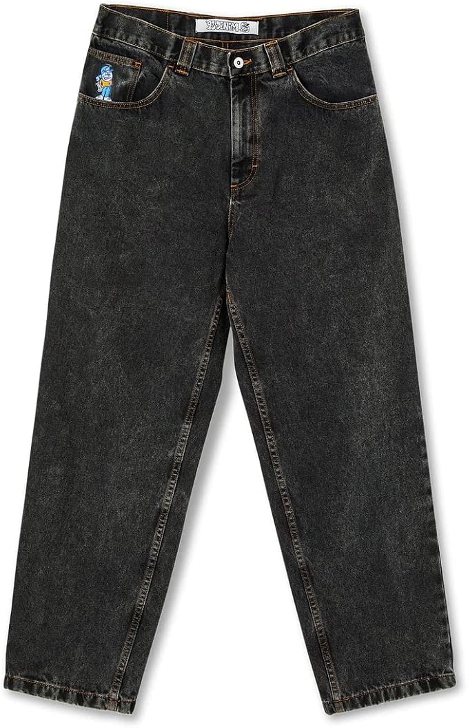 Polar Skate \u0026 Co. 93 Denim Jeans Pantaloni Uomo (Deep Black, 34 L32) :  Amazon.it: Abbigliamento