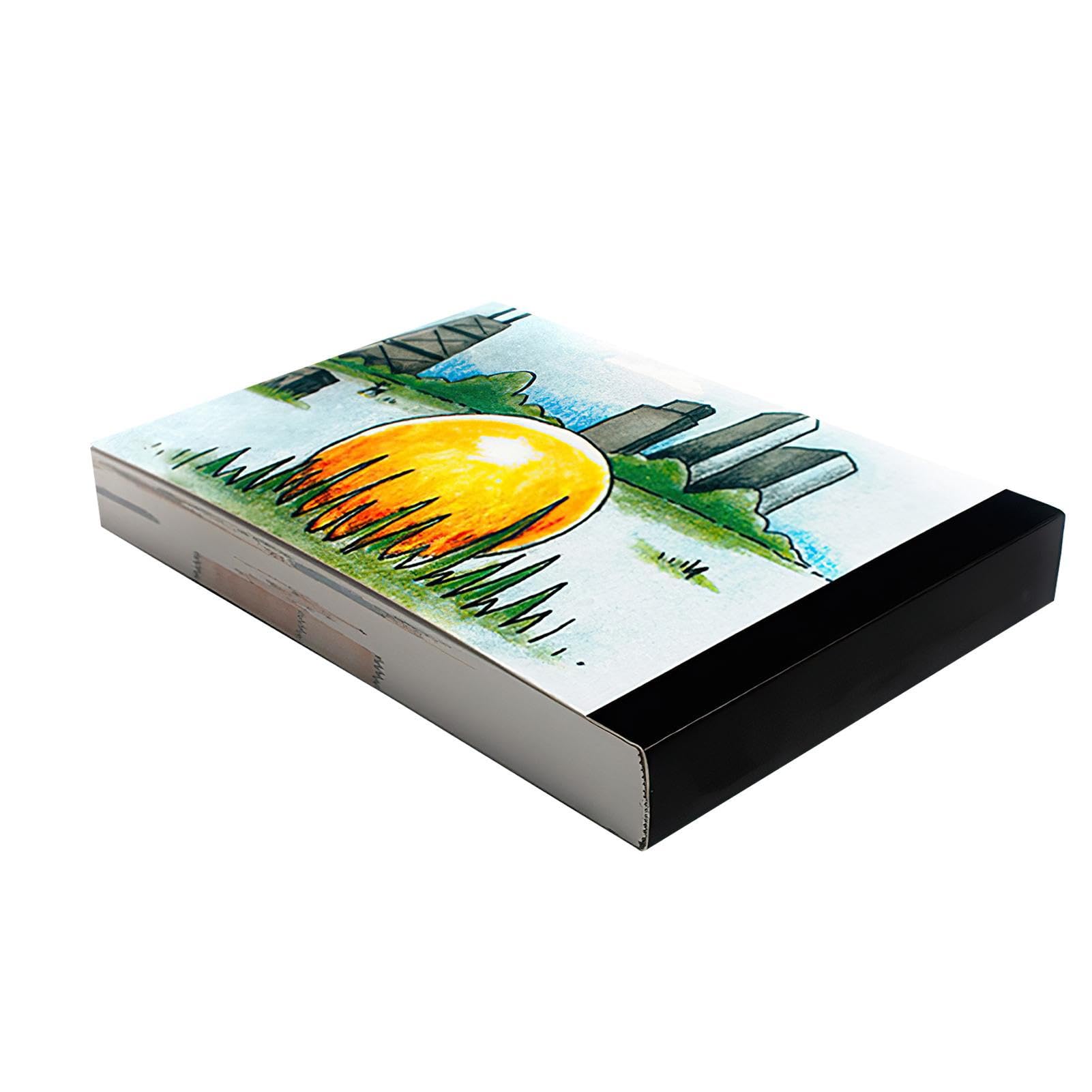 Gomice Flipbook Surprise pour Proposition, Creative Flipss Book 126 Pages pour Cacher Votre Bague