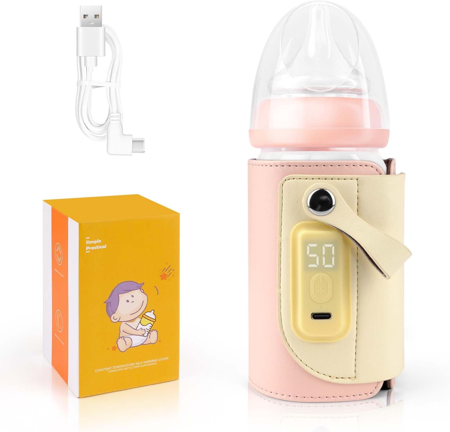 Portable Bottle Warmer,Baby Bottle Warmer,Portable Water Warmer, Bottle Warmer On