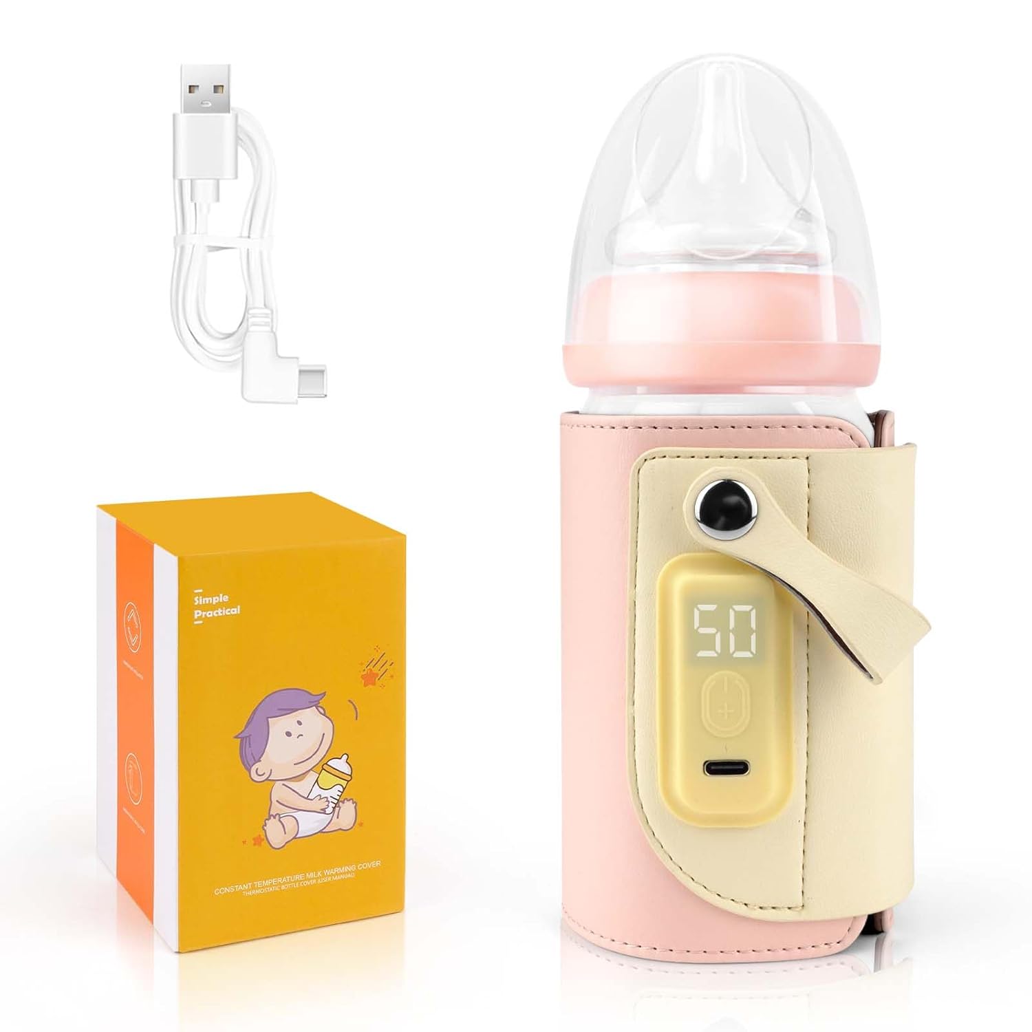Bottle Warmer Portable Bubblbay Portable Bottle Warmer, 4