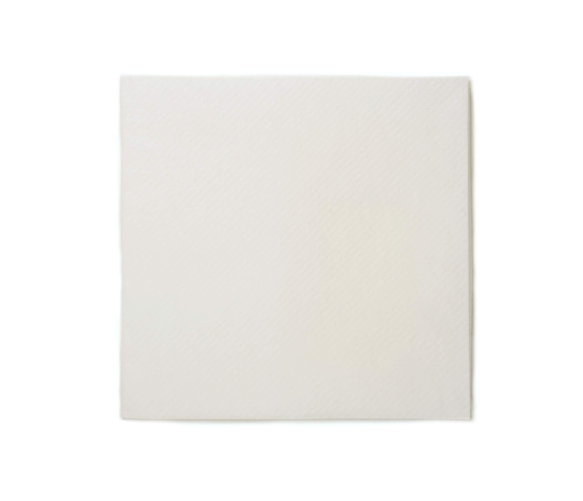 Aroba Airlaid - Servilletas de cóctel (1500 unidades, 20 x 20 cm, pliegue 1/4, 21 colores), color blanco