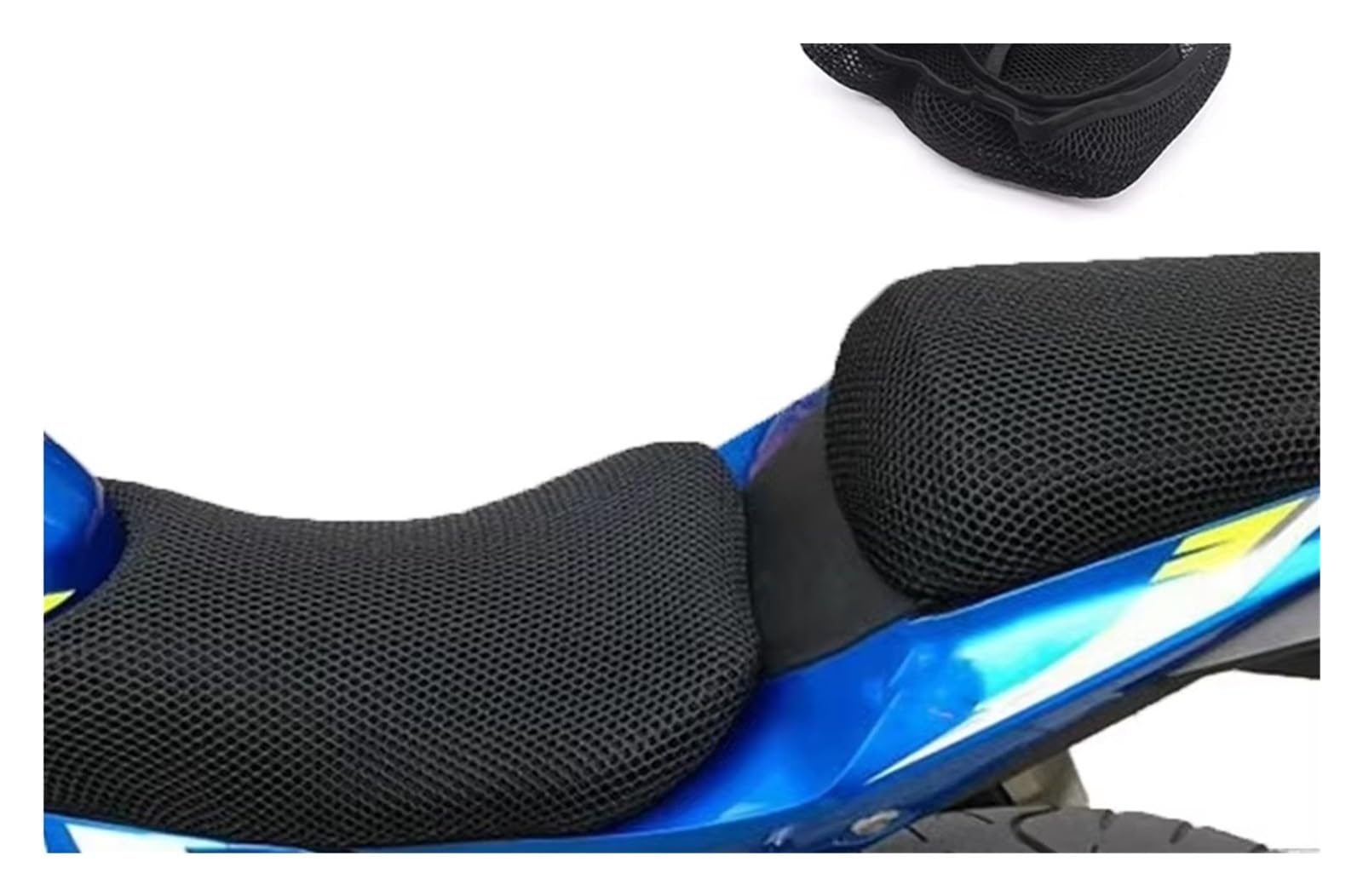 Moto Copri Sedili Per Suzuki Per GSX750R Per GSX 750R Per GSX750 R 750 Sella di Moto Isolamento Traspirante Antiscivolo Protezione Cuscino