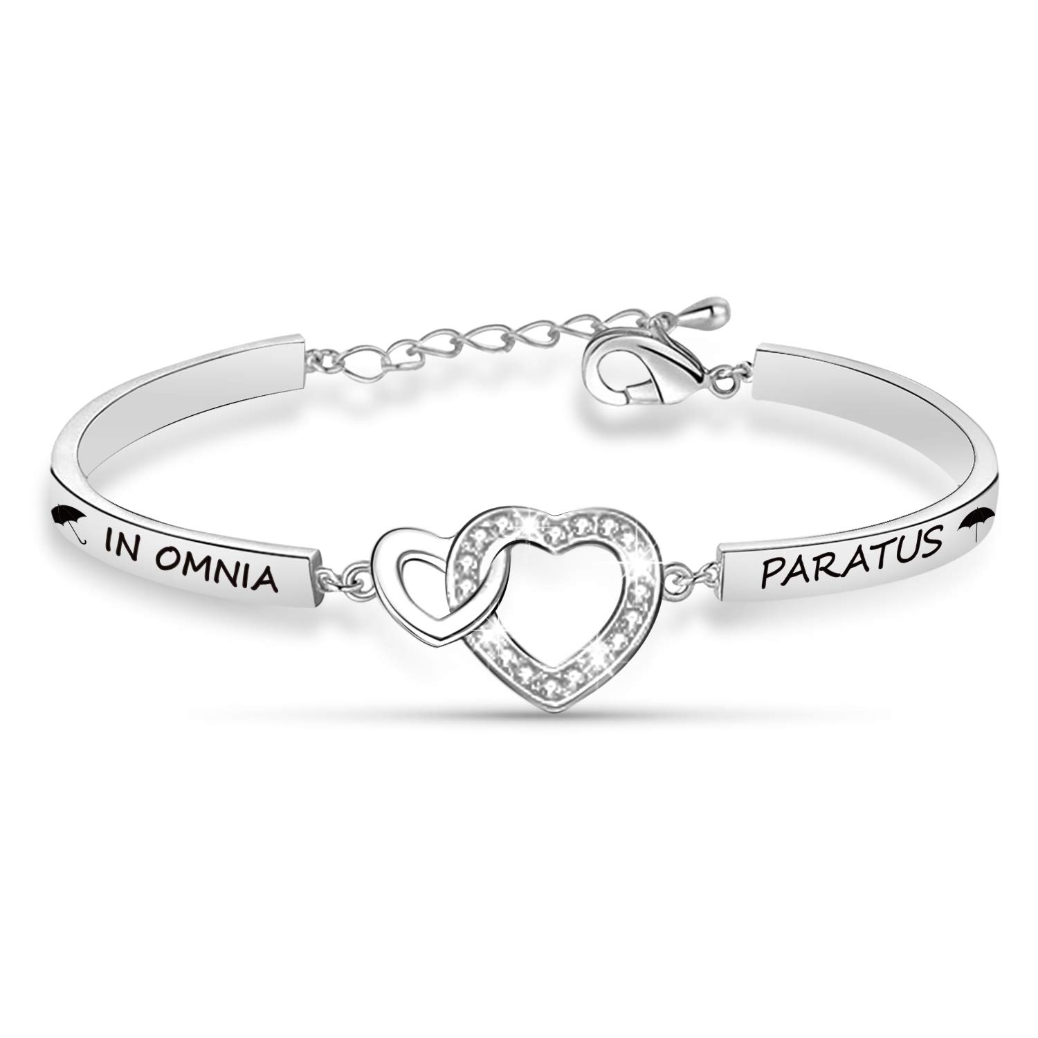 In Omnia Paratus Bracelet Gilmore Girls Jewelry Gilmore Girls Fans Gifts（HBR-IN OMNIA）