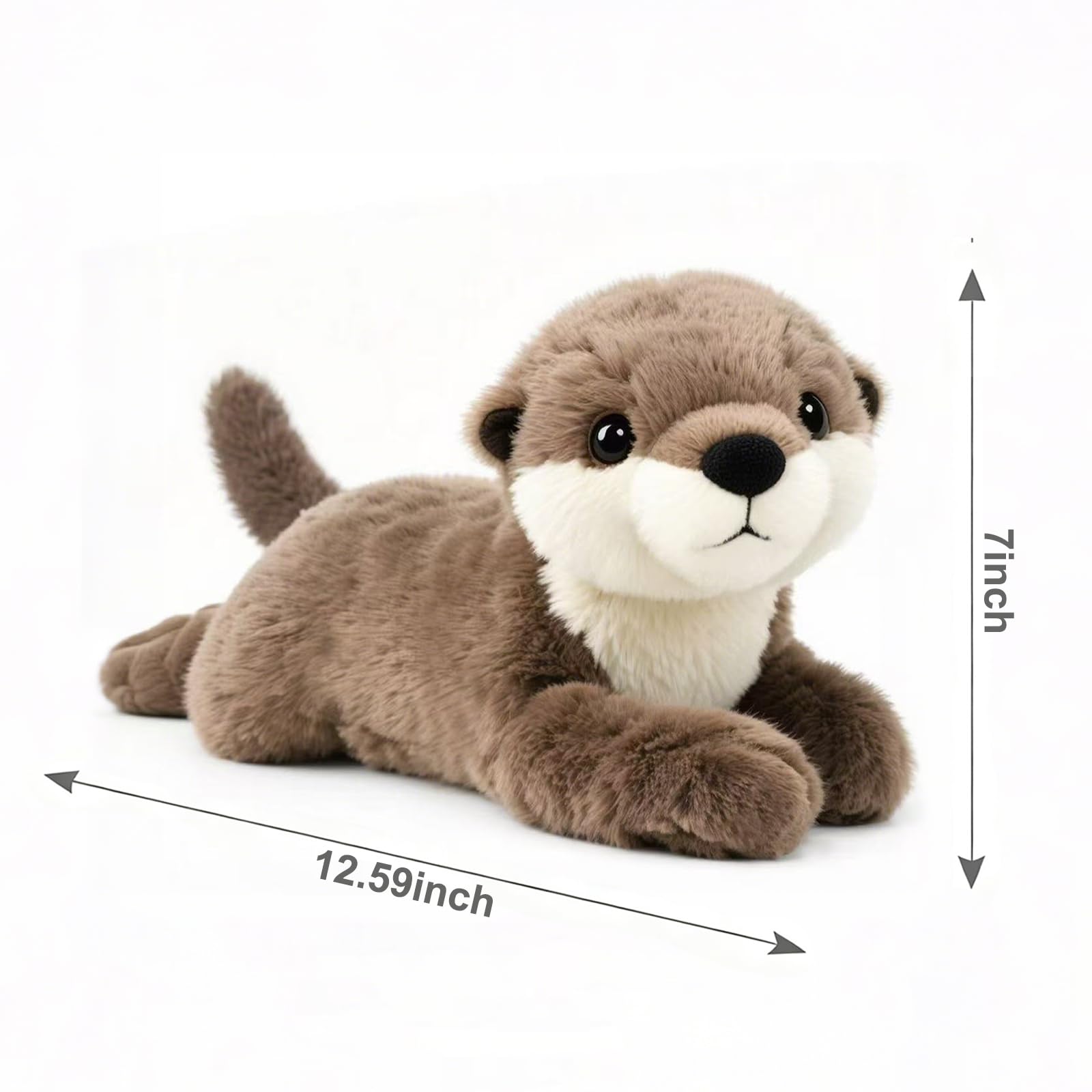 カワウソ ぬいぐるみ ふわふわ ブラウン Amazon.co.jp: ブラウンカワウソのぬいぐるみ – かわいいカワウソの