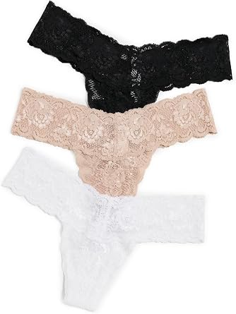 Cosabella Womens Never Say Never Cutie 3 Pack Low Rise Thongs