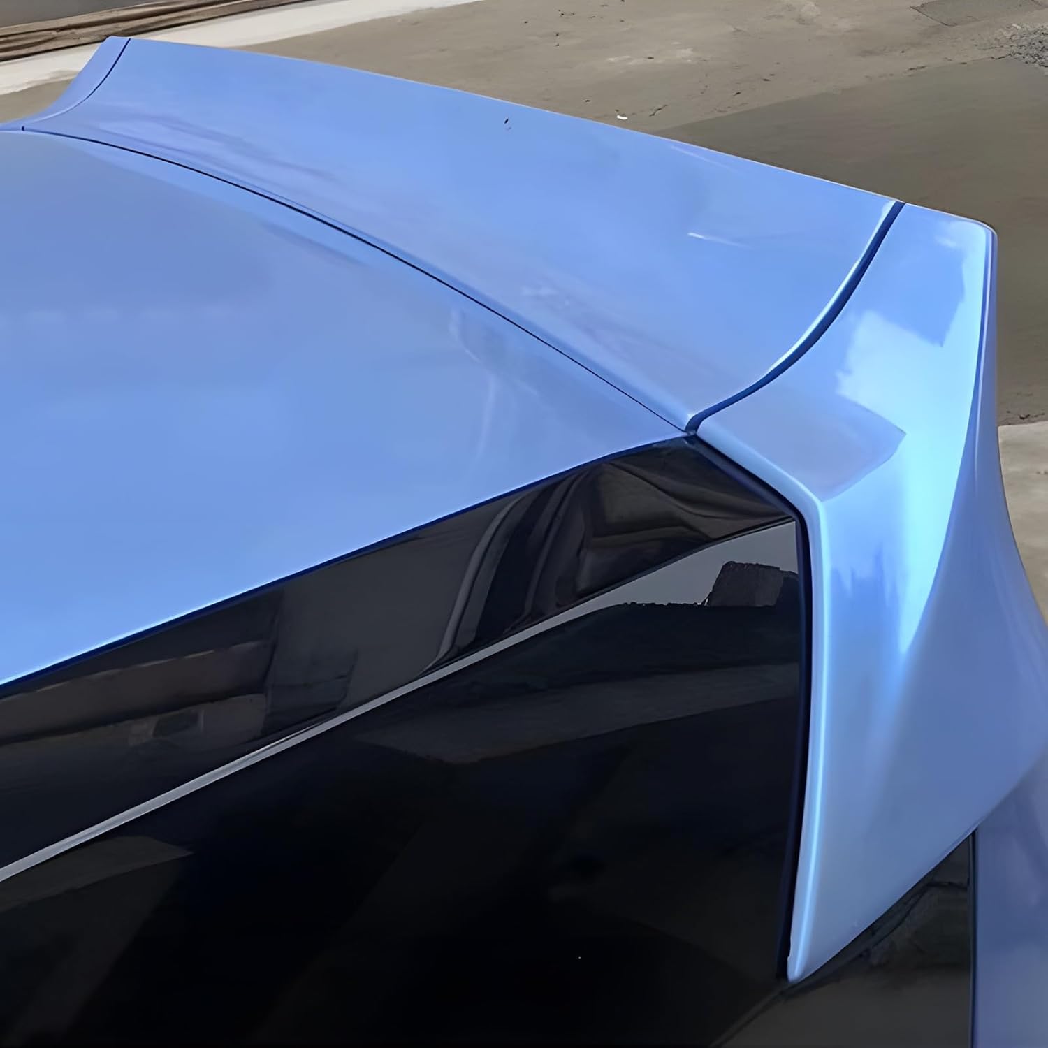 Carbon Fiber Rear Wing Spoiler Compatible with Dodge Challenger 2015–2023 Rear Trunk Lip Spoiler Wing Vehicle Body Styling Kit