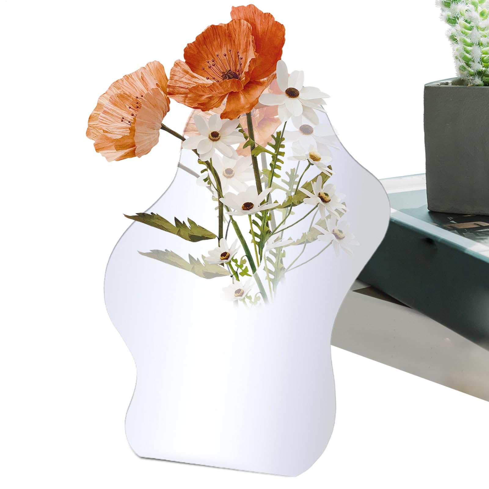 Vase Cadre en Acrylique pour l'Art Floral Moderne