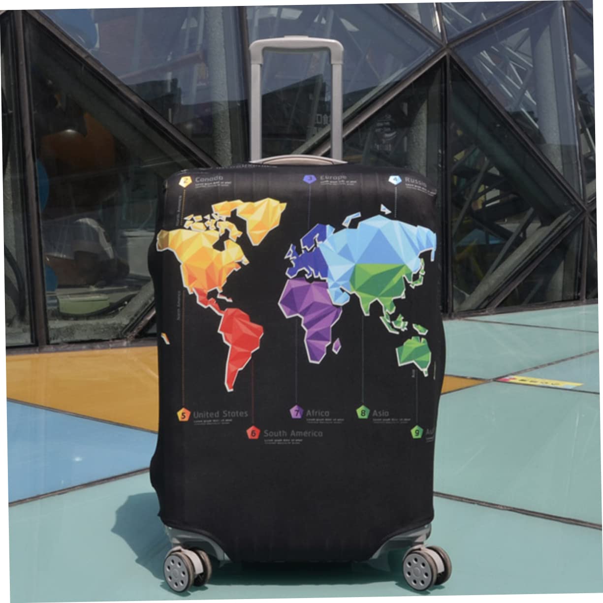 Holibanna Funda para Maleta de Viaje Elástica de Poliéster y Spandex