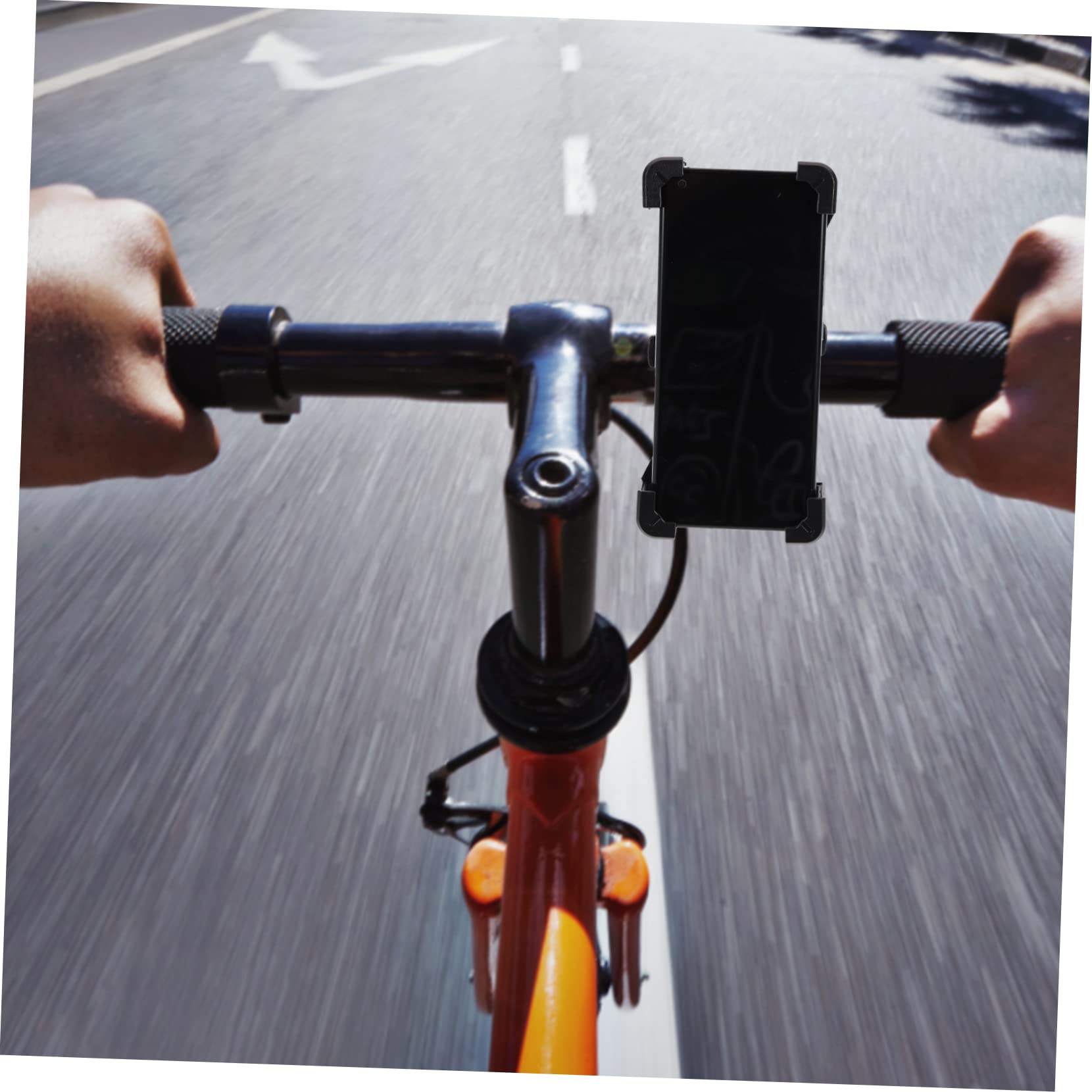 HEMOTON 2pezzi Supporto Per Smartphone Rotante Per Bici e Staffa Stabile Per Navigazione Facile Da Installare Compatibile Con Dispositivi Per Ciclismo e Elettrica