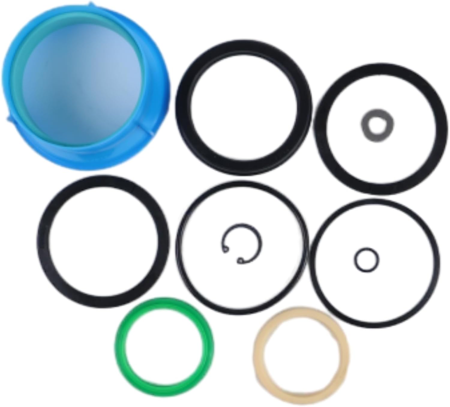 FridayParts Replacement Lift Cylinder Overhaul Seal Kit 04652-U3120-71 Compatible for Toyota Forklift 8FDU30 8FDU32 8FGU30 8FGCU30