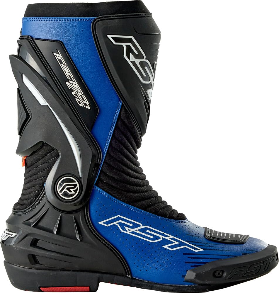 RST Tractech Evo D3O perforierte Motorrad Stiefel, schwarz, 45