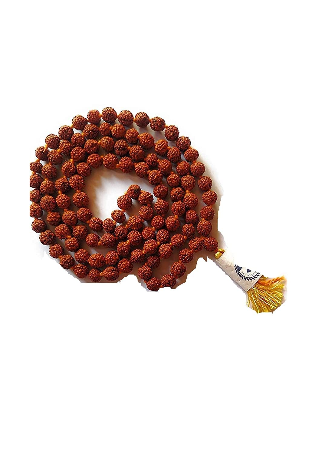 Raviour Lifestyle 5 Mukhi Rudraksha Mala for Men/Women Wearing (4mm, Rarest Zero Bead Size, Neck Length, 108+1) - Natural Brown Rudraksh Beads - Pack of 2-image-34
