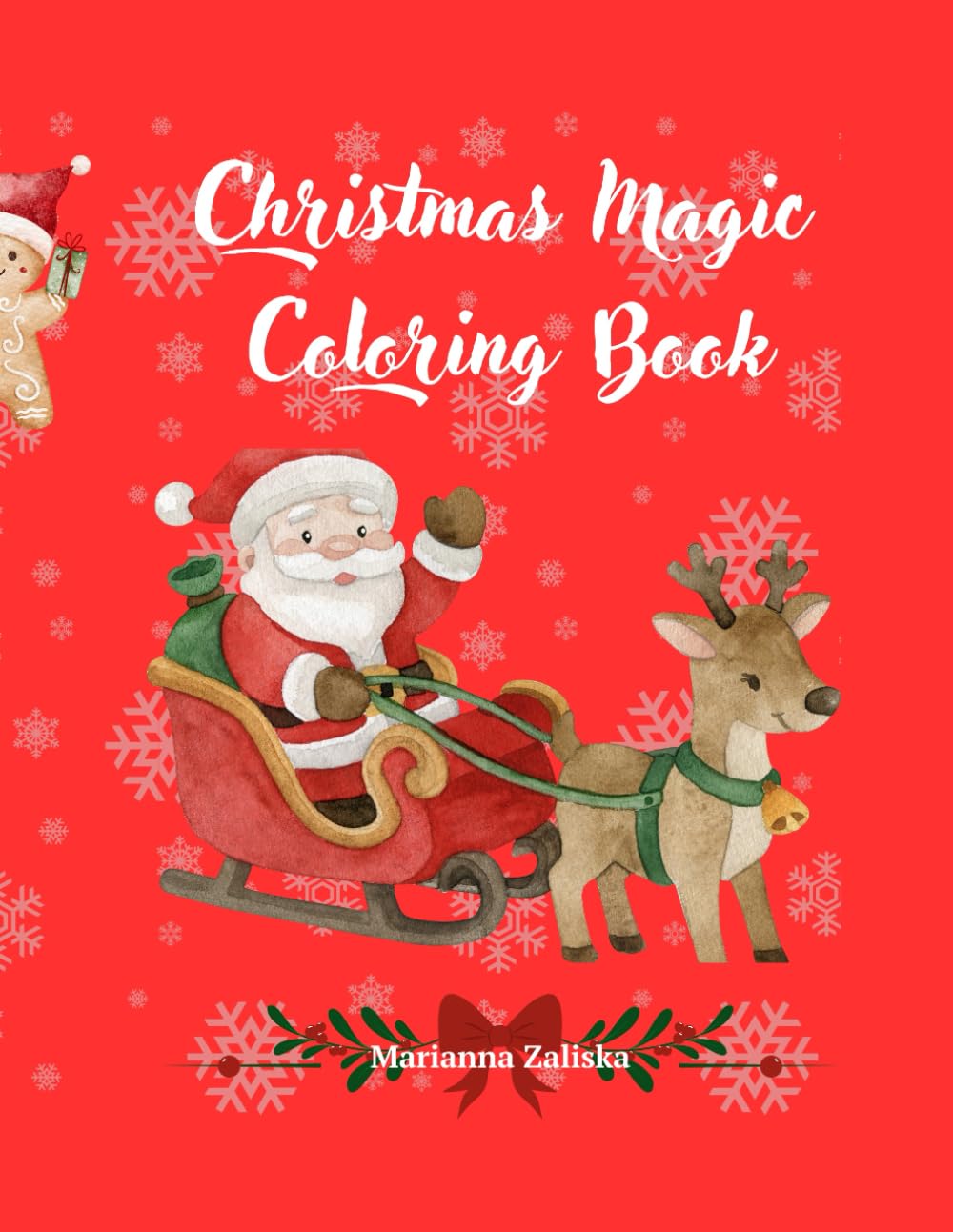 “Christmas Magic Coloring Book”: “Big Christmas Coloring Book for Kids Ages 2–5”