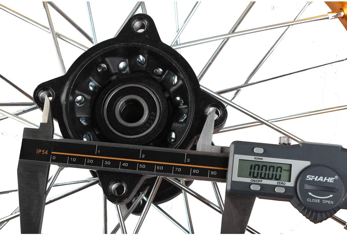 X-PRO 17" Dirt Bikes Front Wheel Rim Tire 70/100-17 with 15mm Bearing Assembly