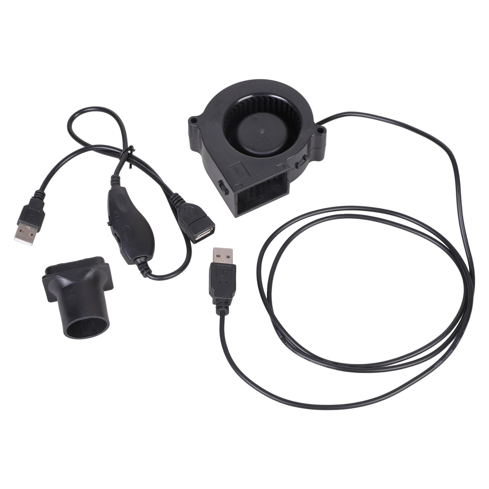 Tsophreniq Turbo Blower 5V Usb Plug Fan Portable Centrifugal With Speed Controller 2500Rpm Bbq Grill Cooking Centrifugal For Bbq Grill Cooking Fire-Stove And More