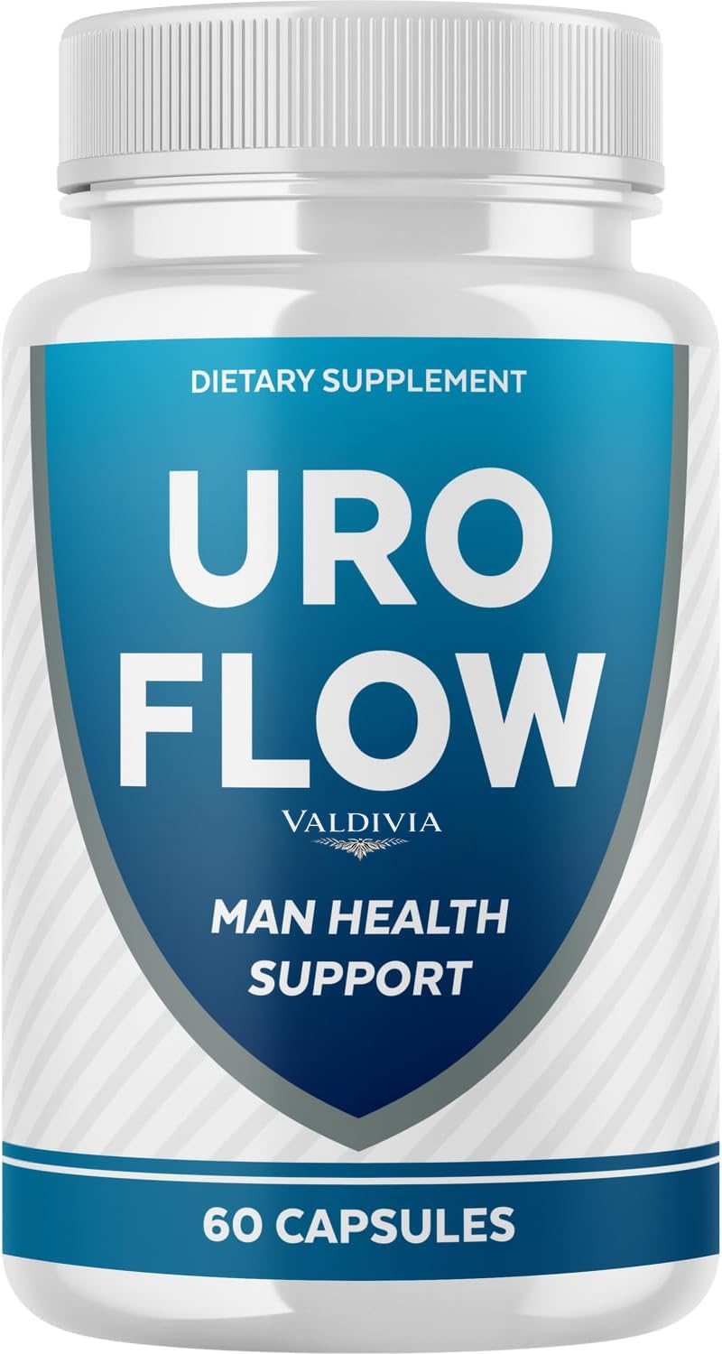 Valdivia UroFlow Capsules – All Natural UroFlow Supplement Pills for Maximum Strength, Premium URO Flow Official Reviews (60 Capsules)