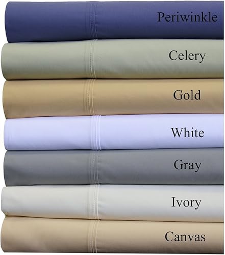 Juego de sábanas de percal Abripedic, 100% algodón de 300 hilos, color liso (4 unidades), 22 pulgadas Juego de sábanas de percal Abripedic, 100% algodón de 300 hilos, color liso (4 unidades), 22 pulgadas
