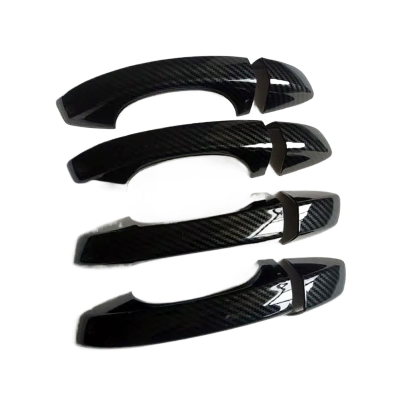 Qdzvalumv One Color Car Door Handles Cover Shell Compatible With Vw For Touareg Cr Mk3 2019 Car Exterior Door Handle Cover Trim Set Replacement Accessories(S-N)